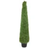 Northlight 6' Artificial Boxwood Cone Topiary Tree With Round Pot Unlit -Northlight 03fd3d195bf04246bf4d97d8d3fa0cad