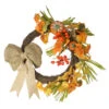 Northlight Orange Pumpkins And Berries With Bow Artificial Wreath - 20-Inch Unlit -Northlight 04ffa8949616499082f5cd2154dbfe9c