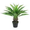 Northlight 30.5" Brown And Green Artificial Agave Succulent Plant In A Black Pot -Northlight 087bf552779f41e89ca16faa32ac9597