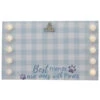 Northlight LED Lighted "Best Friends With Paws" Canvas With Photo Clip 10.25"