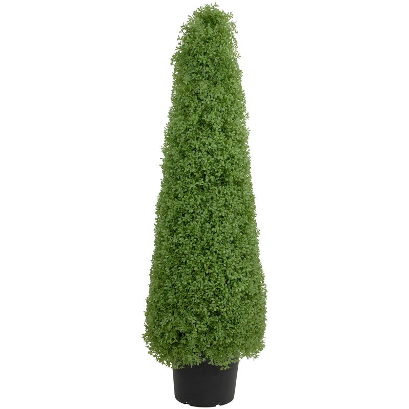 Northlight 4' Artificial Boxwood Cone Topiary Tree With Round Pot Unlit 3 Northlight 4' Artificial Boxwood Cone Topiary Tree With Round Pot Unlit