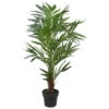 Northlight 42" LED Lighted Potted Artificial Ravenea Palm Plant