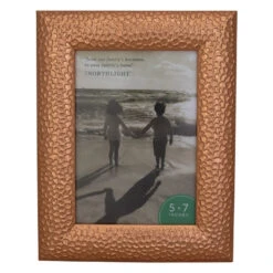 Northlight 9.5" Contemporary Rectangular 5" X 7" Photo Picture Frame - Brown