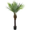 Northlight 47" Potted Green And Brown Phoenix Palm Artificial Tree