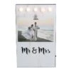 Northlight LED Lighted Mr & Mrs Picture Frame With Clip - 4" X 6" -Northlight 450556d809194d7ab2e3cf8fde42c616