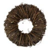 Northlight 12" Brown Rustic Twig And Tree Bark Artificial Spring Wreath