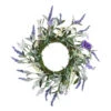 Northlight Green And Purple Twig Artificial Floral Wreath 16-Inch - Unlit -Northlight 5e2df53ff79c49a0b374be92d1d2e0dc