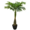 Northlight 38" LED Lighted Potted Artificial Palm Plant