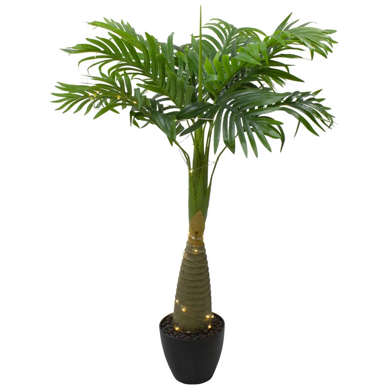 Northlight 38" LED Lighted Potted Artificial Palm Plant 3 Northlight 38" LED Lighted Potted Artificial Palm Plant
