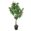 Northlight 74.5" Pink And Red Potted Artificial Bougainvillea Tree -Northlight 9850de835bc14f8c81a035916de06488