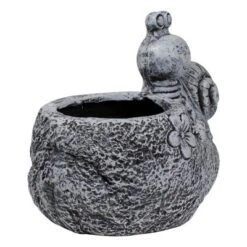 Northlight 15.5" Gray Snail, Flower, And Ladybug Outdoor Garden Planter -Northlight GUEST 01f20d14 f71d 450f bbd3 3766ac9c782d