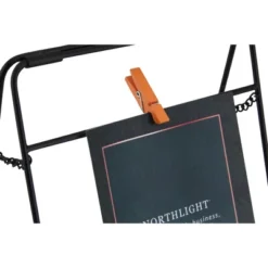 Northlight 9.75" Contemporary Clip On 4" X 6" Photo Picture Frame - Black -Northlight GUEST 088fd8d6 d137 41eb a4e8 8ea1a3c5642d