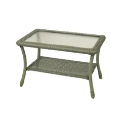 Northlight 4-Piece West Bay Driftwood Resin Wicker Outdoor Patio Conversation Set 9 Northlight 4-Piece West Bay Driftwood Resin Wicker Outdoor Patio Conversation Set -Northlight GUEST 08ca9118 a731 465b a7d6 a306a4214655