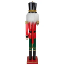 Northlight 36" Red And Green Christmas Nutcracker Soldier With Horn -Northlight GUEST 0a21d362 7b1a 4be5 a0b7 2d1b73399b95