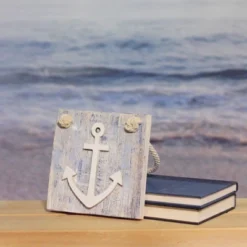Northlight 7.25” Blue And White Cape Cod Inspired Anchor Wall Hanging Plaque 5 Northlight 7.25” Blue And White Cape Cod Inspired Anchor Wall Hanging Plaque -Northlight GUEST 0aa5e232 4492 43cd bf41 84371bcc1737