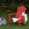 Northlight 36" Red Classic Folding Wooden Adirondack Chair -Northlight GUEST 0bb17d68 709e 4c89 80f7 f0ef26d4a1f6