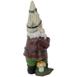 Northlight 15.25" Gnome With Butterfly And Ladybug Outdoor Garden Statue -Northlight GUEST 0e4d0cc7 8003 4efa a82c 009ce1472038