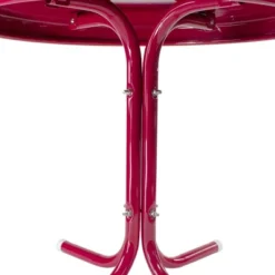 Northlight 22" Outdoor Retro Tulip Side Table, Pink -Northlight GUEST 0e9fc43f 273d 431c b186 c2baf5c8573c
