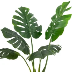 Northlight 35" Green Wide Leaf Monstera Artificial Potted Plant -Northlight GUEST 0f789883 1663 4546 8a44 7c965c139067