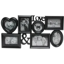 Northlight 26.5" Black Multi-Sized "Love &" Collage Photo Picture Frame Wall Decoration 5 Northlight 26.5" Black Multi-Sized "Love &" Collage Photo Picture Frame Wall Decoration -Northlight GUEST 0fdf8631 b19a 46e3 943d 967831d903ec