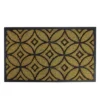 Northlight Brown And Black Geometric Doormat 30" X 18" -Northlight GUEST 12fd6b97 2f11 40ff 8aac 69b83d1b3599
