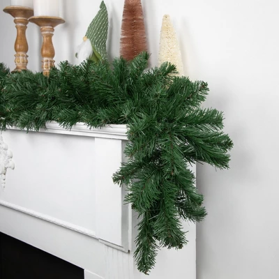 Northlight 9' X 10" Unlit Colorado Spruce Artificial Christmas Garland 3 Northlight 9' X 10" Unlit Colorado Spruce Artificial Christmas Garland