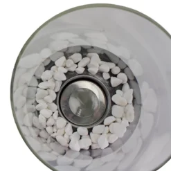 Northlight 10.5" Bio Ethanol Round Portable Tabletop Fireplace With Black Base -Northlight GUEST 192abd29 1b4e 44c4 95de 5a6bc1a21826