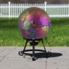 Northlight 10" Pink Iridescent Mosaic Reflective Glass Outdoor Garden Gazing Ball 2 Northlight 10" Pink Iridescent Mosaic Reflective Glass Outdoor Garden Gazing Ball -Northlight GUEST 1dc4f160 920d 401c 99ec 584aff5665fc