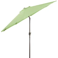 Northlight 9ft Outdoor Patio Market Umbrella With Hand Crank And Tilt, Sage Green -Northlight GUEST 20fcdec1 7a44 4770 87b8 dedebe66e606