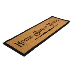 Northlight Natural Coir Rectangular "Home Sweet Home" Doormat 16" X 48" -Northlight GUEST 2a5b3b79 fbb2 4c22 b755 7fe66411191b
