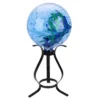 Northlight 12" Black Curved Outdoor Patio Garden Gazing Ball Stand -Northlight GUEST 33f7f072 cb18 4c66 8a62 bc1ee9032312