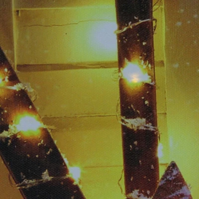 Northlight LED Lighted Noel And Flickering Candles Christmas Canvas Wall Art 23.5" X 15.75" 4 Northlight LED Lighted Noel And Flickering Candles Christmas Canvas Wall Art 23.5" X 15.75" - Image 2