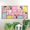Northlight 28.75" Pink "Friends" Collage Photo Picture Frame Wall Decoration