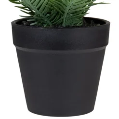 Northlight 7.5" Green Artificial Yew Plant In Black Pot -Northlight GUEST 3a4e324d 0d66 4c3e 9cd7 c0853bdafc29