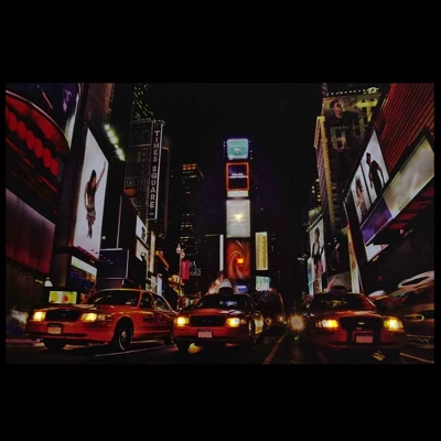 Northlight LED Lighted NYC Times Square Broadway Taxi Cabs Canvas Wall Art 15.75" X 23.5" 3 Northlight LED Lighted NYC Times Square Broadway Taxi Cabs Canvas Wall Art 15.75" X 23.5"