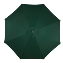 Northlight 8.5ft Outdoor Patio Market Umbrella With Wooden Pole, Green -Northlight GUEST 3ae31bd2 6513 446f ad91 54003aac7f2b