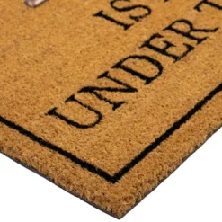 Northlight Key Is Not Under The Mat Coir Outdoor Doormat 18" X 30" -Northlight GUEST 3ec0edb0 57b7 49da 8f9c 38b9a794679b