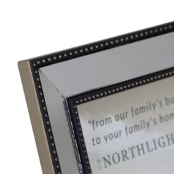 Northlight Black And Silver Mirrored Photo Frame For 8" X 10" Photo -Northlight GUEST 46969aa7 e9c6 40d3 8929 aed5c5846b24