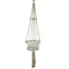 Northlight 43" Lattice Pattern Macrame Indoor Planter Hanger - White 1 Northlight 43" Lattice Pattern Macrame Indoor Planter Hanger - White -Northlight GUEST 4b2db8c3 ce92 4d47 85c1 f9b05420b95a