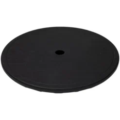 Northlight 19.75" Black Outdoor Umbrella Table Tray -Northlight GUEST 4f1653e3 3502 48d3 9a46 c188a6e83229