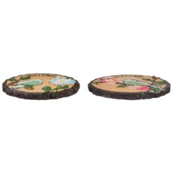 Northlight Set Of 2 Welcome Birds Outdoor Floral Garden Stones 11" 7 Northlight Set Of 2 Welcome Birds Outdoor Floral Garden Stones 11" -Northlight GUEST 53b3ae28 d1f0 46fb a038 3da8aeb4c6c4