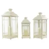 Northlight Set Of 3 Cream Candle Lanterns With Brushed Gold Accents 19.5" -Northlight GUEST 54cf320c 61d9 40b5 a6cd 08791594b24b