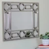 Northlight 29.5" Gray Framed Geometric Design Rectangular Wall Mirror -Northlight GUEST 556c2264 bc77 4723 838a 4b5d49bdfb0f