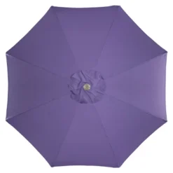 Northlight 9ft Outdoor Patio Market Umbrella With Hand Crank And Tilt - Purple -Northlight GUEST 58eecc4e b5df 4293 ad01 6825ae9f8740