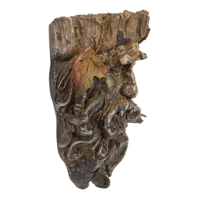Northlight 10.25" Brown Tree Face Outdoor Garden Planter 4 Northlight 10.25" Brown Tree Face Outdoor Garden Planter - Image 2
