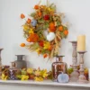 Northlight Velvet Pumpkins And Wheat Artificial Fall Harvest Wreath - 24-Inch, Unlit 1 Northlight Velvet Pumpkins And Wheat Artificial Fall Harvest Wreath - 24-Inch, Unlit -Northlight GUEST 5b08b7f0 47f0 4dc8 ab9b ba731b623f4d