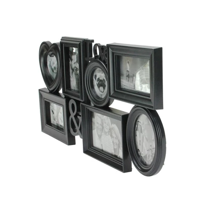 Northlight 26.5" Black Multi-Sized "Love &" Collage Photo Picture Frame Wall Decoration 3 Northlight 26.5" Black Multi-Sized "Love &" Collage Photo Picture Frame Wall Decoration