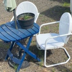 Northlight 34-Inch Outdoor Retro Tulip Armchair, White -Northlight GUEST 5c5fe0d0 9217 4957 a8f1 569701c60788