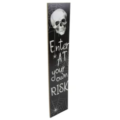 Northlight 36" Enter At Your Own Risk Wood Halloween Wall Sign -Northlight GUEST 5d03d54c cab7 4bcc 9c62 eebb0b6db46c