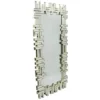 Northlight 47" Champagne Gold Rectangular Modern Home Wall Mirror